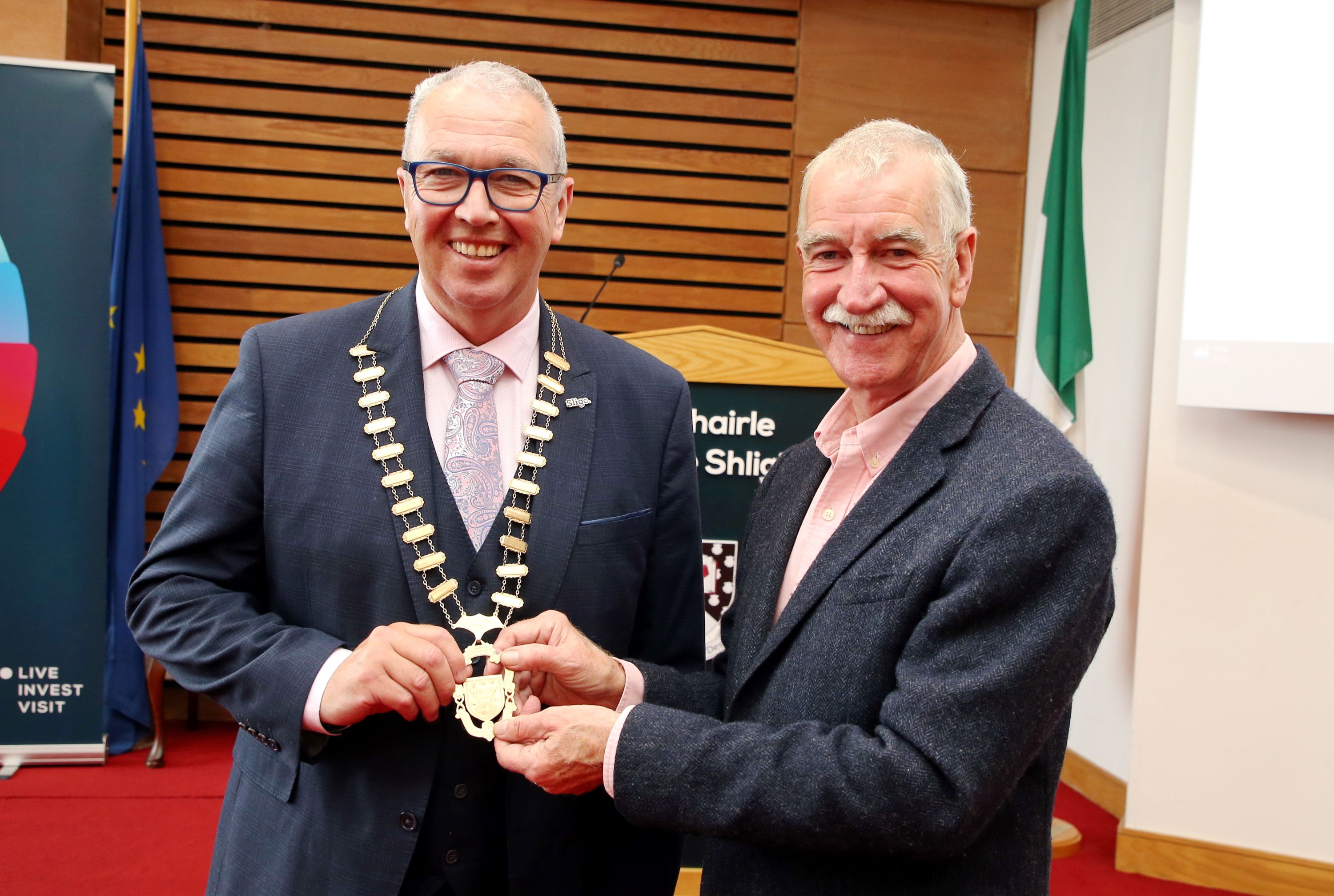 Councillor Dónal Gilroy elected Cathaoirleach of Sligo County Council